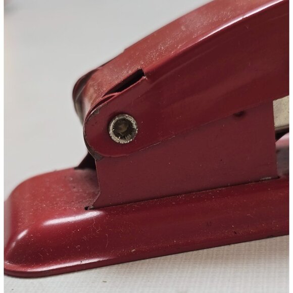 Vintage Red Swingline Stapler Long Island City New York USA - Picture 10 of 12